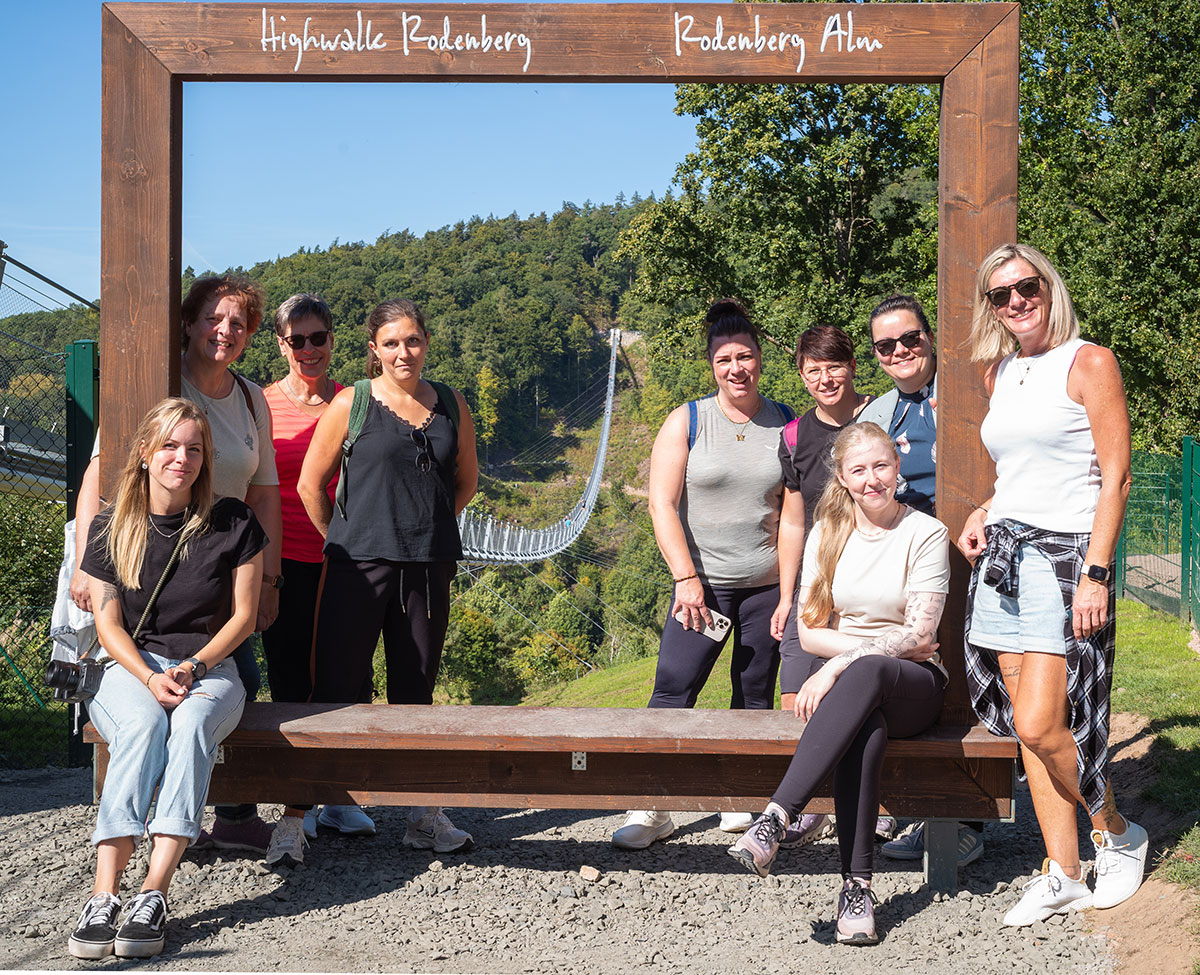 Highwalk an der Rodenberg Alm